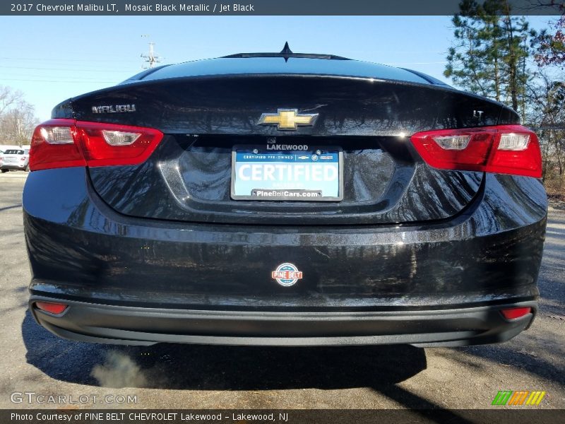 Mosaic Black Metallic / Jet Black 2017 Chevrolet Malibu LT