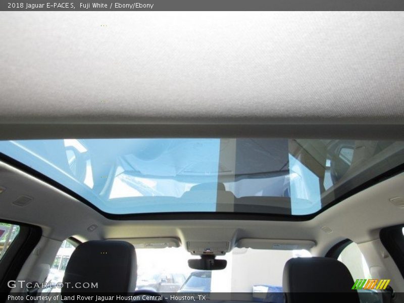 Fuji White / Ebony/Ebony 2018 Jaguar E-PACE S