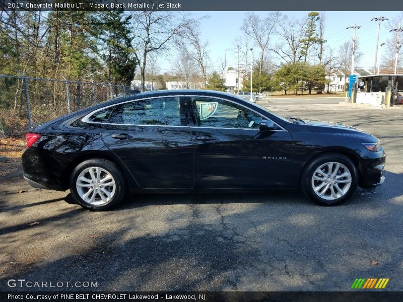 Mosaic Black Metallic / Jet Black 2017 Chevrolet Malibu LT