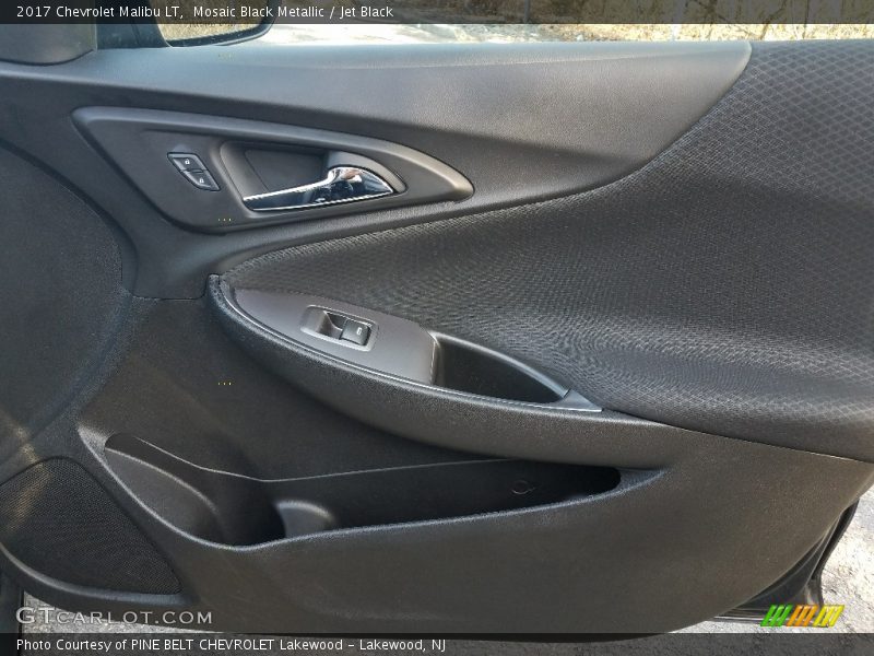 Mosaic Black Metallic / Jet Black 2017 Chevrolet Malibu LT