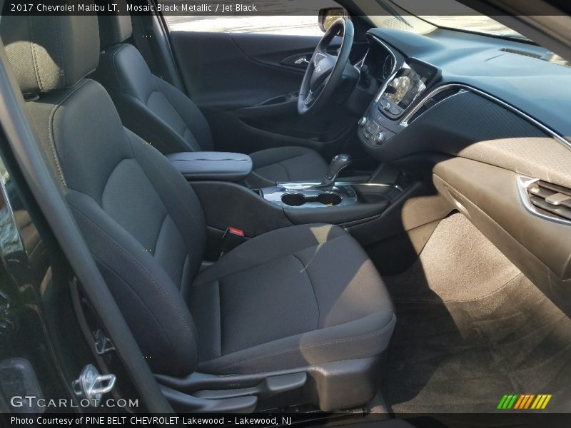 Mosaic Black Metallic / Jet Black 2017 Chevrolet Malibu LT