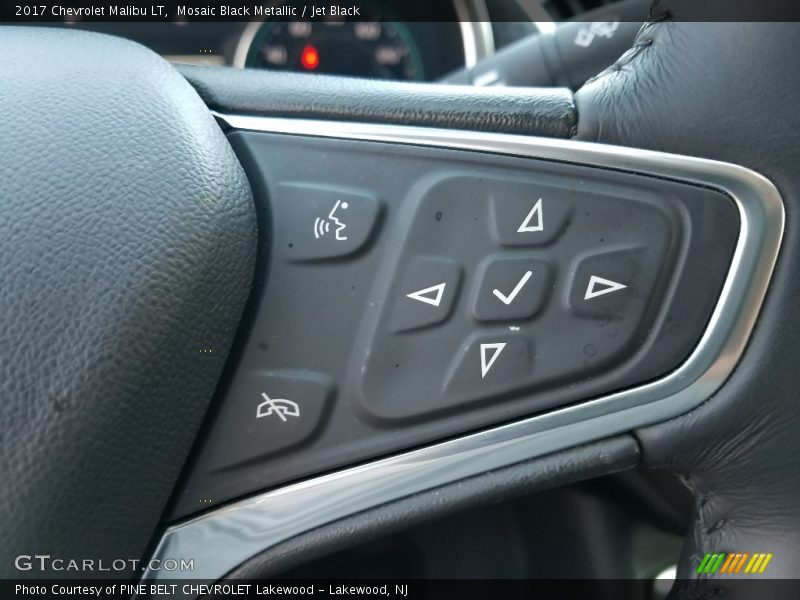 Mosaic Black Metallic / Jet Black 2017 Chevrolet Malibu LT