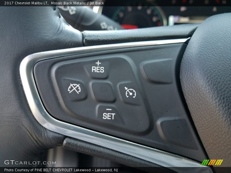 Mosaic Black Metallic / Jet Black 2017 Chevrolet Malibu LT