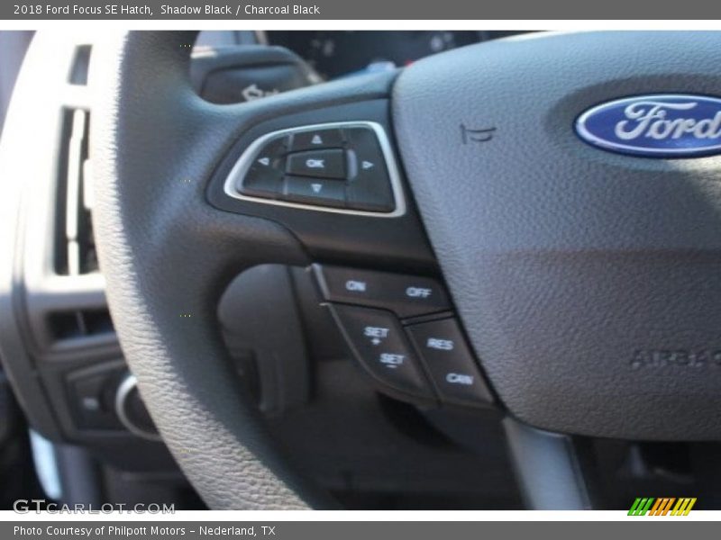 Shadow Black / Charcoal Black 2018 Ford Focus SE Hatch
