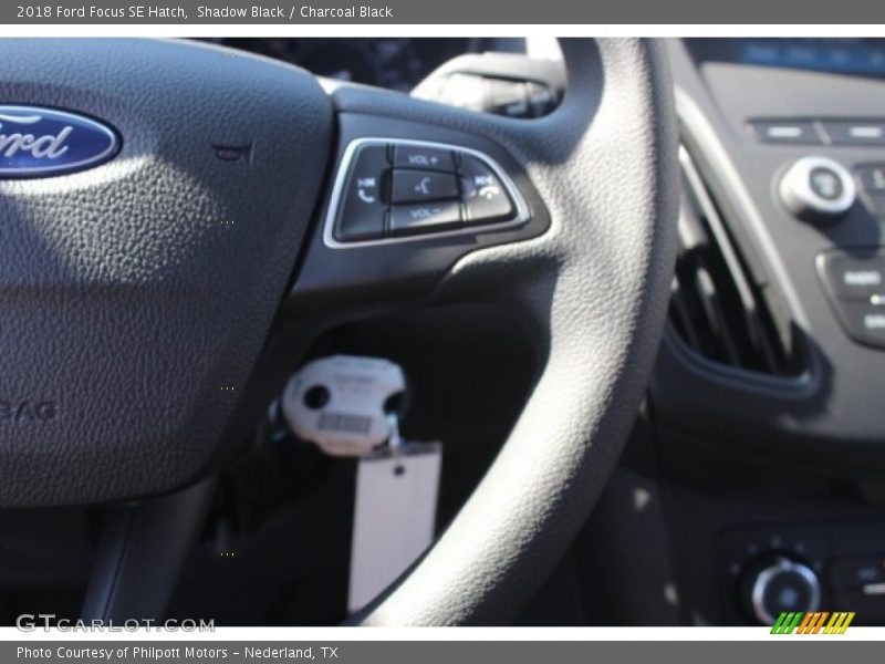 Shadow Black / Charcoal Black 2018 Ford Focus SE Hatch