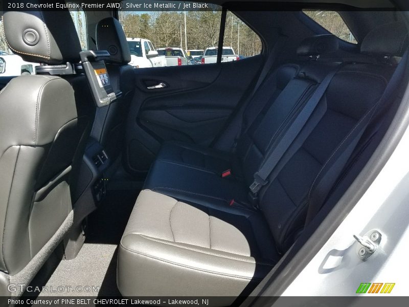 Silver Ice Metallic / Jet Black 2018 Chevrolet Equinox Premier AWD