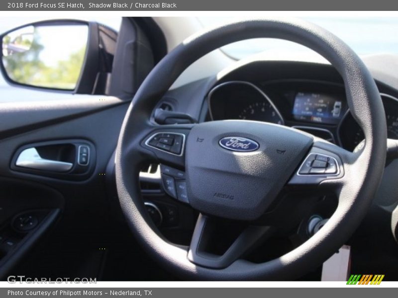 Shadow Black / Charcoal Black 2018 Ford Focus SE Hatch