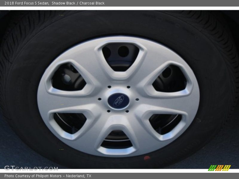 Shadow Black / Charcoal Black 2018 Ford Focus S Sedan
