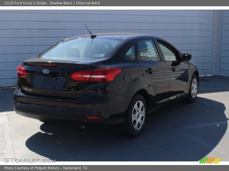 Shadow Black / Charcoal Black 2018 Ford Focus S Sedan
