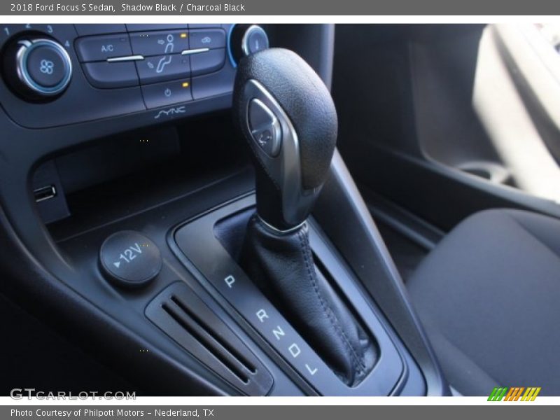 Shadow Black / Charcoal Black 2018 Ford Focus S Sedan