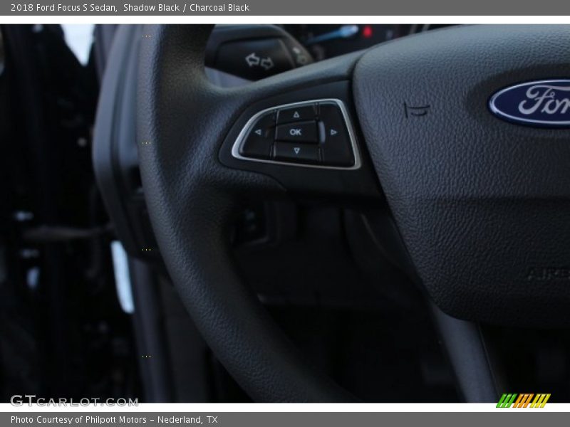 Shadow Black / Charcoal Black 2018 Ford Focus S Sedan