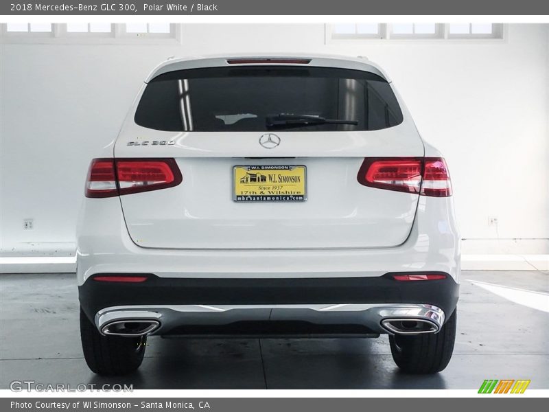 Polar White / Black 2018 Mercedes-Benz GLC 300