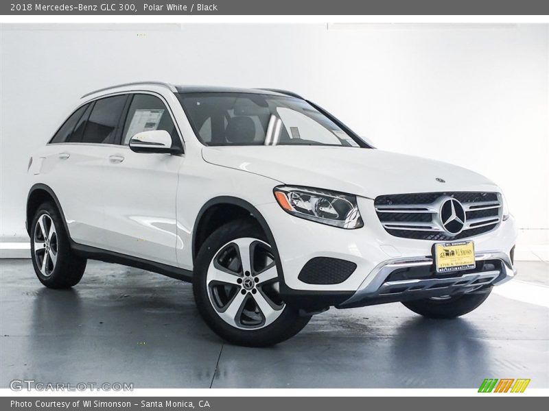 Polar White / Black 2018 Mercedes-Benz GLC 300