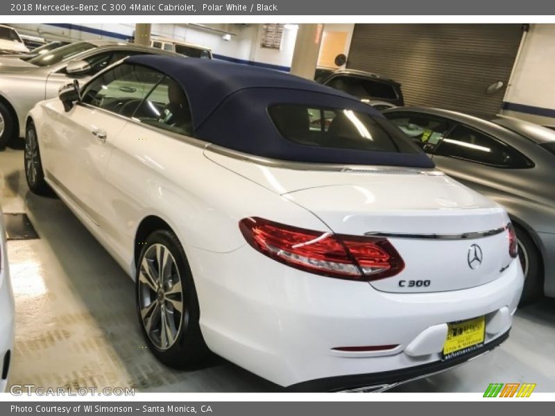 Polar White / Black 2018 Mercedes-Benz C 300 4Matic Cabriolet