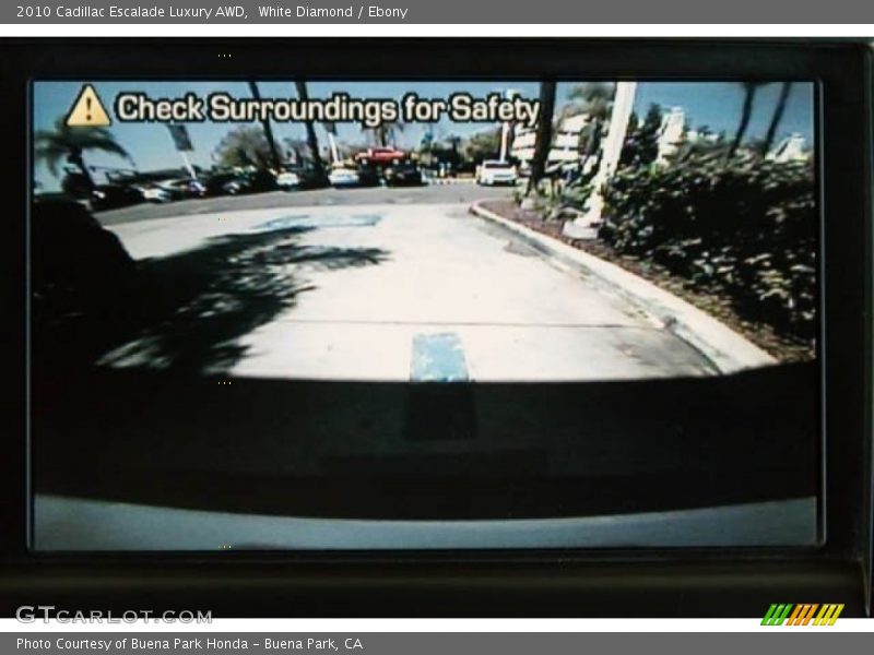 White Diamond / Ebony 2010 Cadillac Escalade Luxury AWD