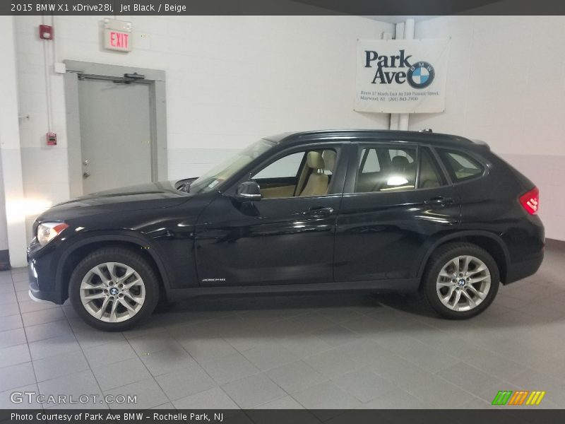 Jet Black / Beige 2015 BMW X1 xDrive28i