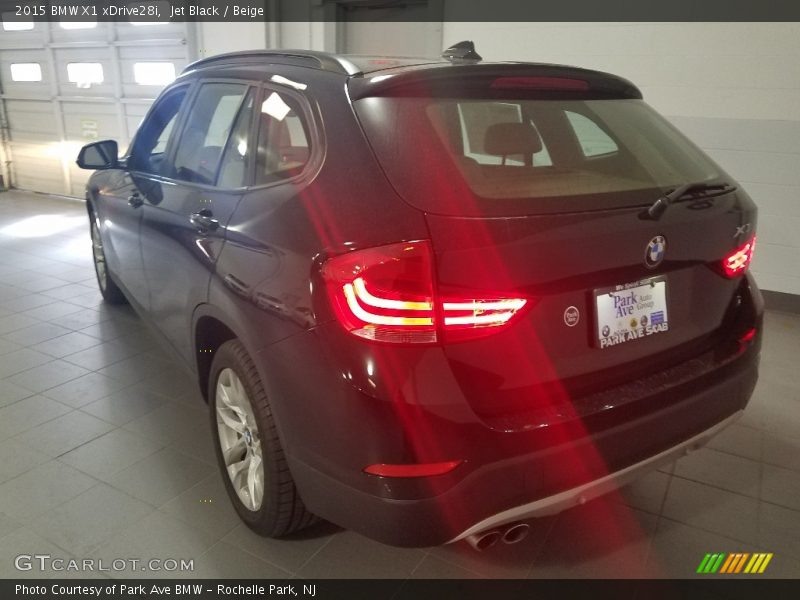 Jet Black / Beige 2015 BMW X1 xDrive28i