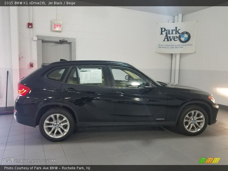 Jet Black / Beige 2015 BMW X1 xDrive28i