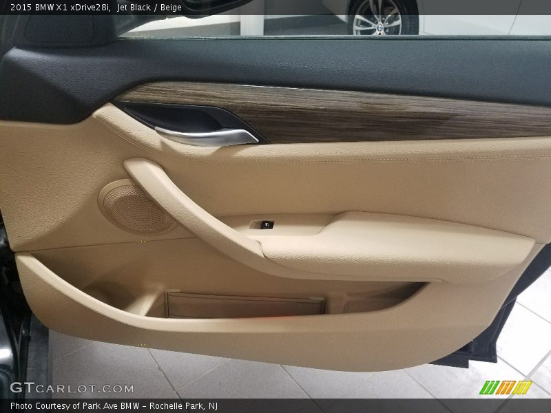 Jet Black / Beige 2015 BMW X1 xDrive28i