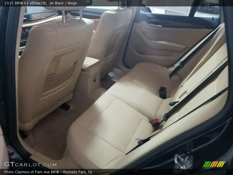 Jet Black / Beige 2015 BMW X1 xDrive28i