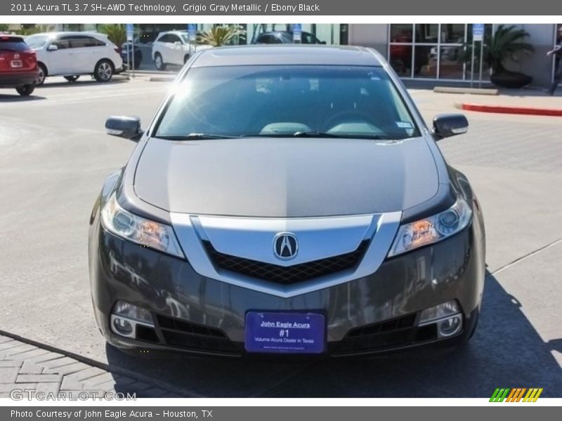 Grigio Gray Metallic / Ebony Black 2011 Acura TL 3.7 SH-AWD Technology