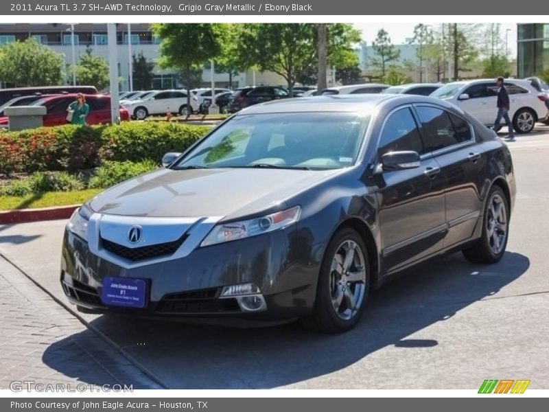 Grigio Gray Metallic / Ebony Black 2011 Acura TL 3.7 SH-AWD Technology