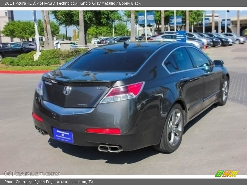 Grigio Gray Metallic / Ebony Black 2011 Acura TL 3.7 SH-AWD Technology