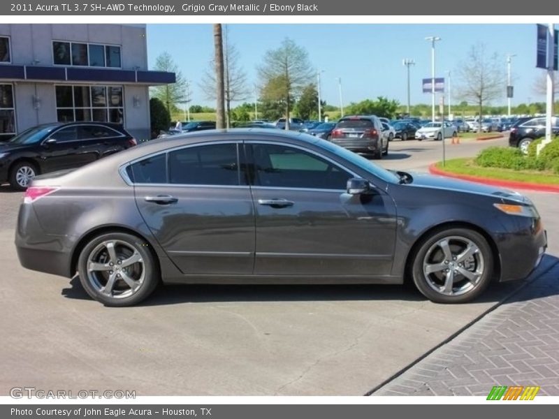 Grigio Gray Metallic / Ebony Black 2011 Acura TL 3.7 SH-AWD Technology