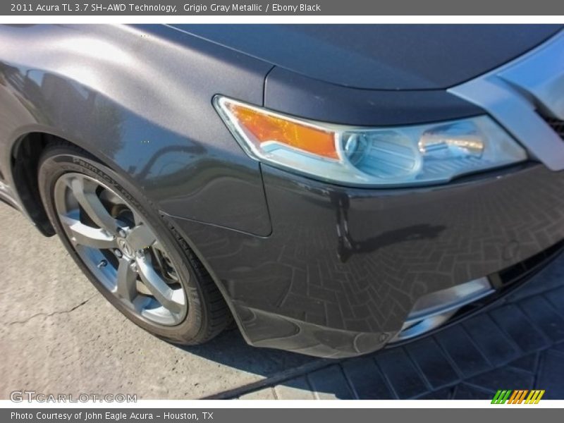 Grigio Gray Metallic / Ebony Black 2011 Acura TL 3.7 SH-AWD Technology