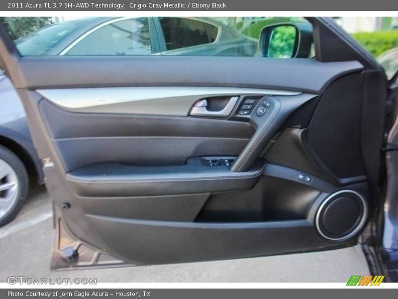 Grigio Gray Metallic / Ebony Black 2011 Acura TL 3.7 SH-AWD Technology
