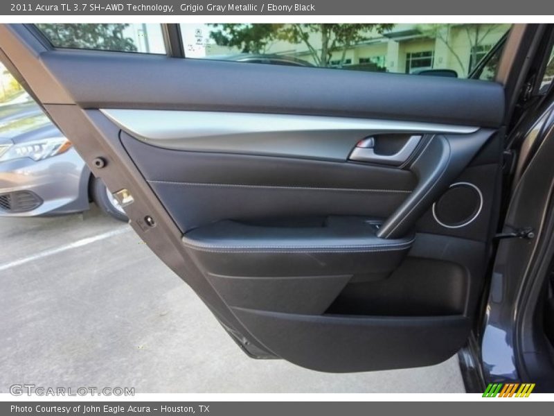 Grigio Gray Metallic / Ebony Black 2011 Acura TL 3.7 SH-AWD Technology