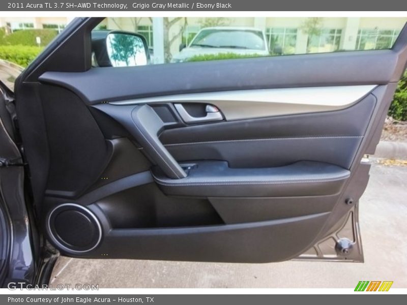 Grigio Gray Metallic / Ebony Black 2011 Acura TL 3.7 SH-AWD Technology
