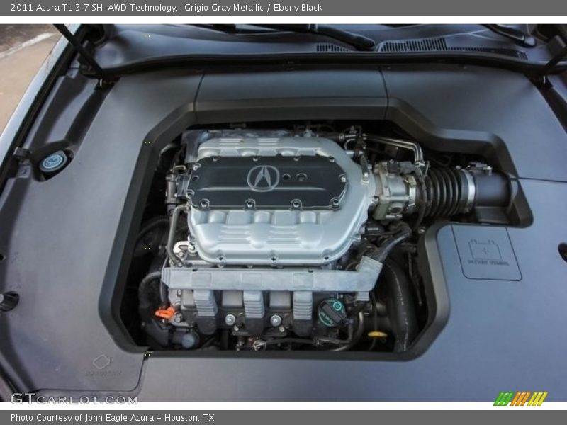 Grigio Gray Metallic / Ebony Black 2011 Acura TL 3.7 SH-AWD Technology