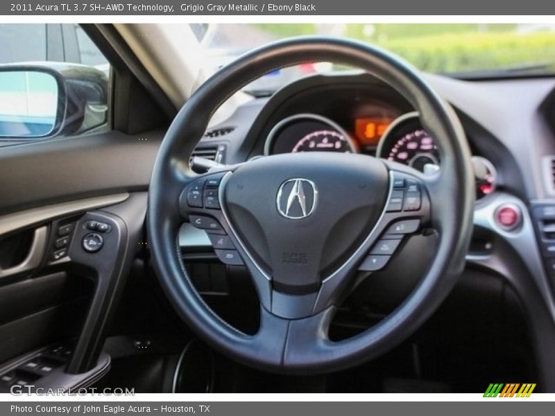 Grigio Gray Metallic / Ebony Black 2011 Acura TL 3.7 SH-AWD Technology
