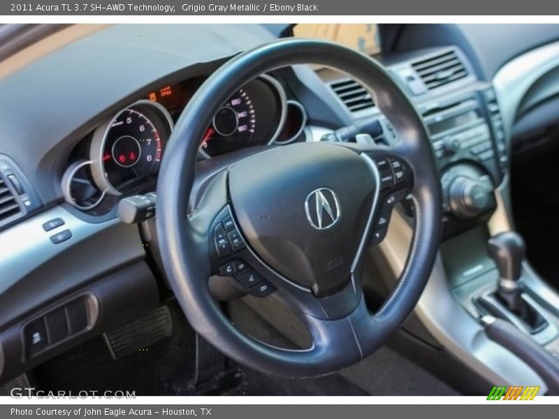 Grigio Gray Metallic / Ebony Black 2011 Acura TL 3.7 SH-AWD Technology