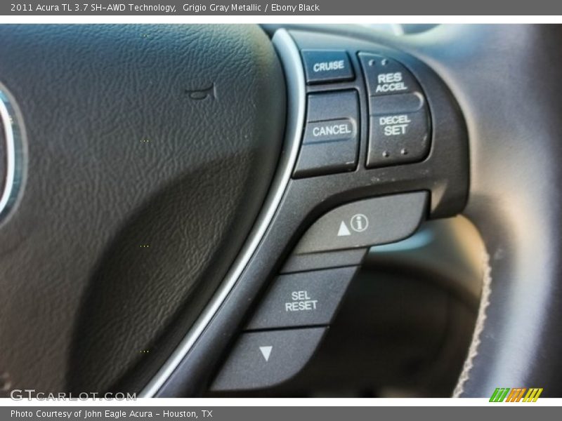 Grigio Gray Metallic / Ebony Black 2011 Acura TL 3.7 SH-AWD Technology