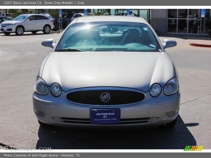 Stone Gray Metallic / Gray 2007 Buick LaCrosse CX