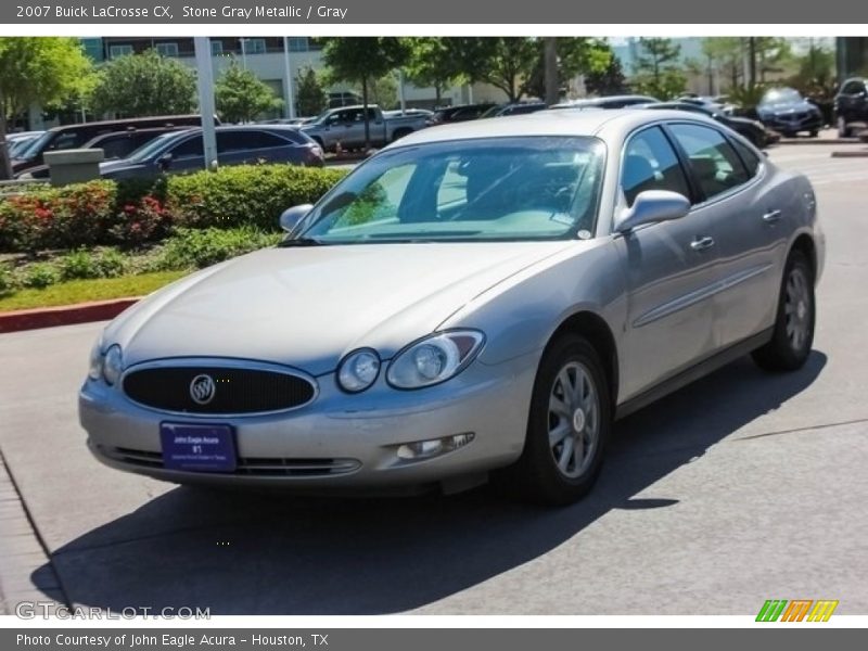 Stone Gray Metallic / Gray 2007 Buick LaCrosse CX