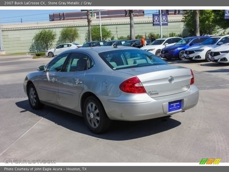 Stone Gray Metallic / Gray 2007 Buick LaCrosse CX