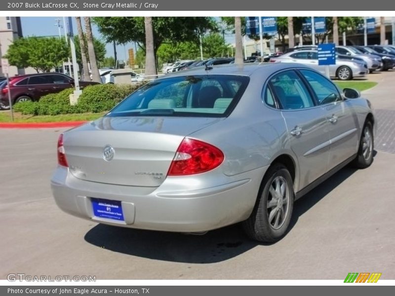 Stone Gray Metallic / Gray 2007 Buick LaCrosse CX