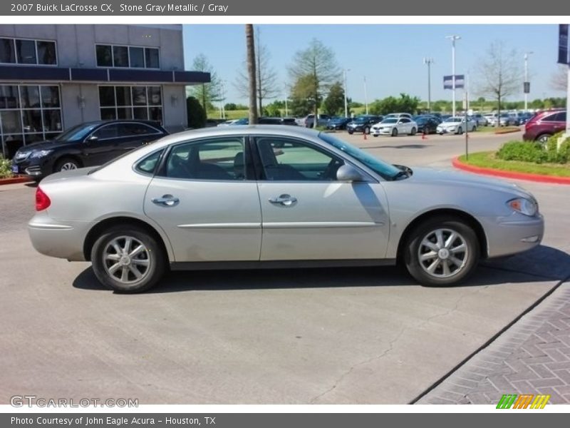Stone Gray Metallic / Gray 2007 Buick LaCrosse CX