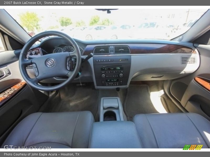 Stone Gray Metallic / Gray 2007 Buick LaCrosse CX