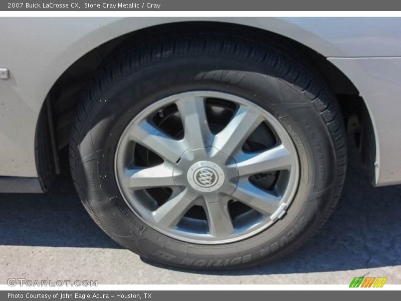 Stone Gray Metallic / Gray 2007 Buick LaCrosse CX