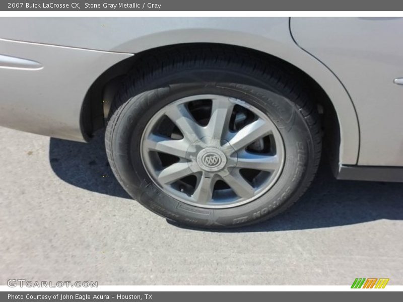 Stone Gray Metallic / Gray 2007 Buick LaCrosse CX