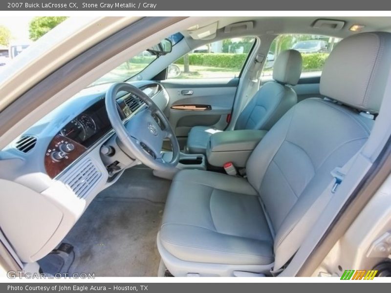 Stone Gray Metallic / Gray 2007 Buick LaCrosse CX