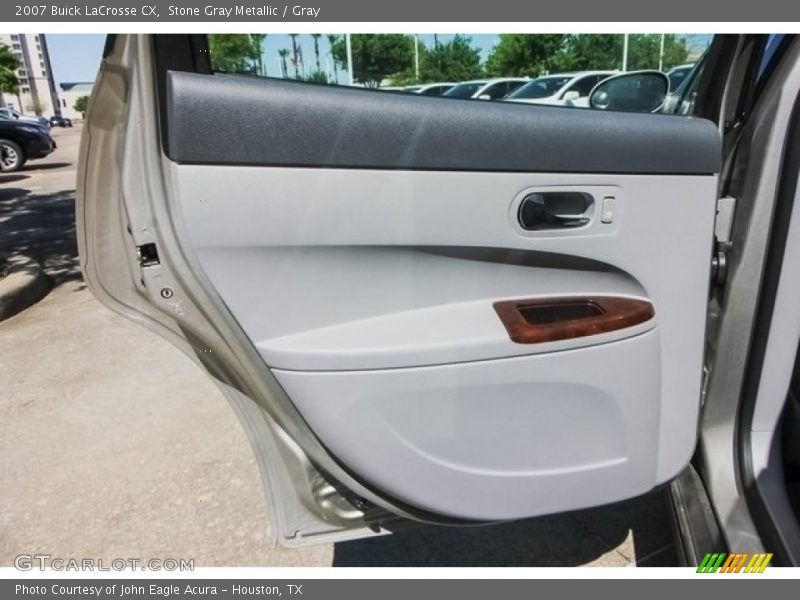 Stone Gray Metallic / Gray 2007 Buick LaCrosse CX