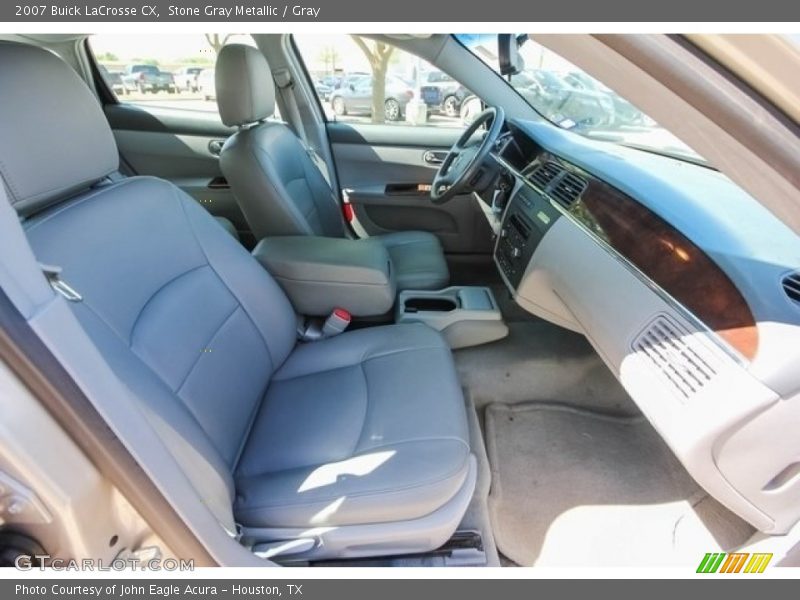 Stone Gray Metallic / Gray 2007 Buick LaCrosse CX