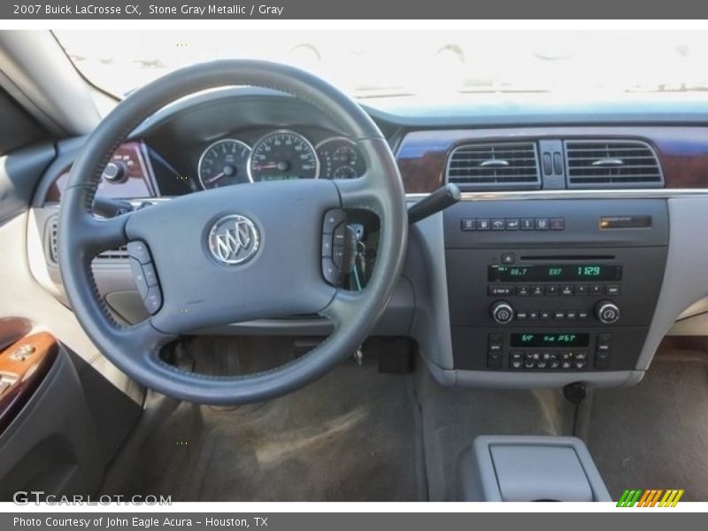 Stone Gray Metallic / Gray 2007 Buick LaCrosse CX