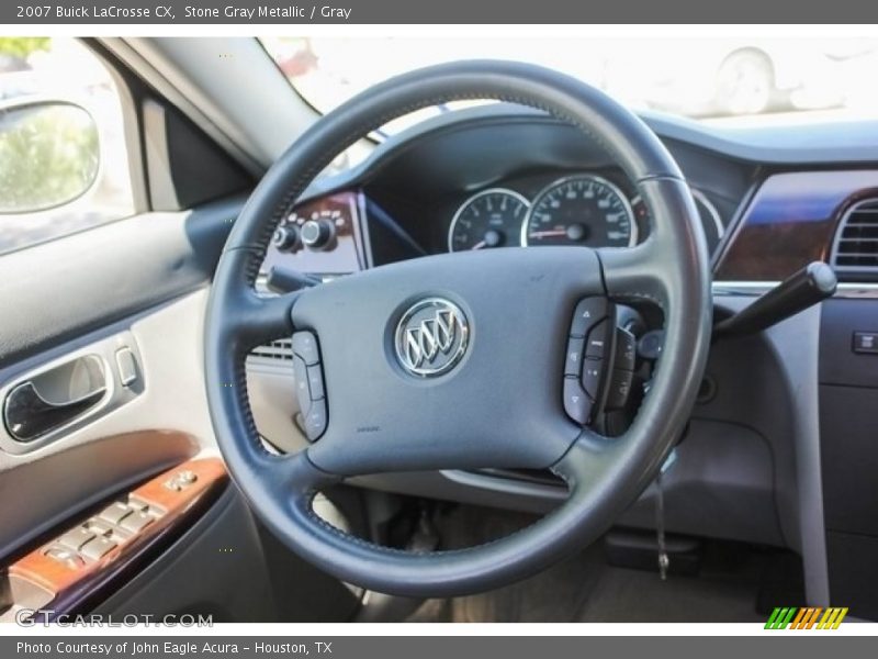 Stone Gray Metallic / Gray 2007 Buick LaCrosse CX