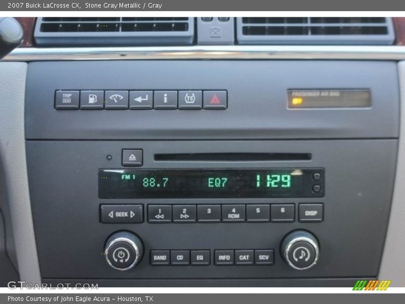 Stone Gray Metallic / Gray 2007 Buick LaCrosse CX